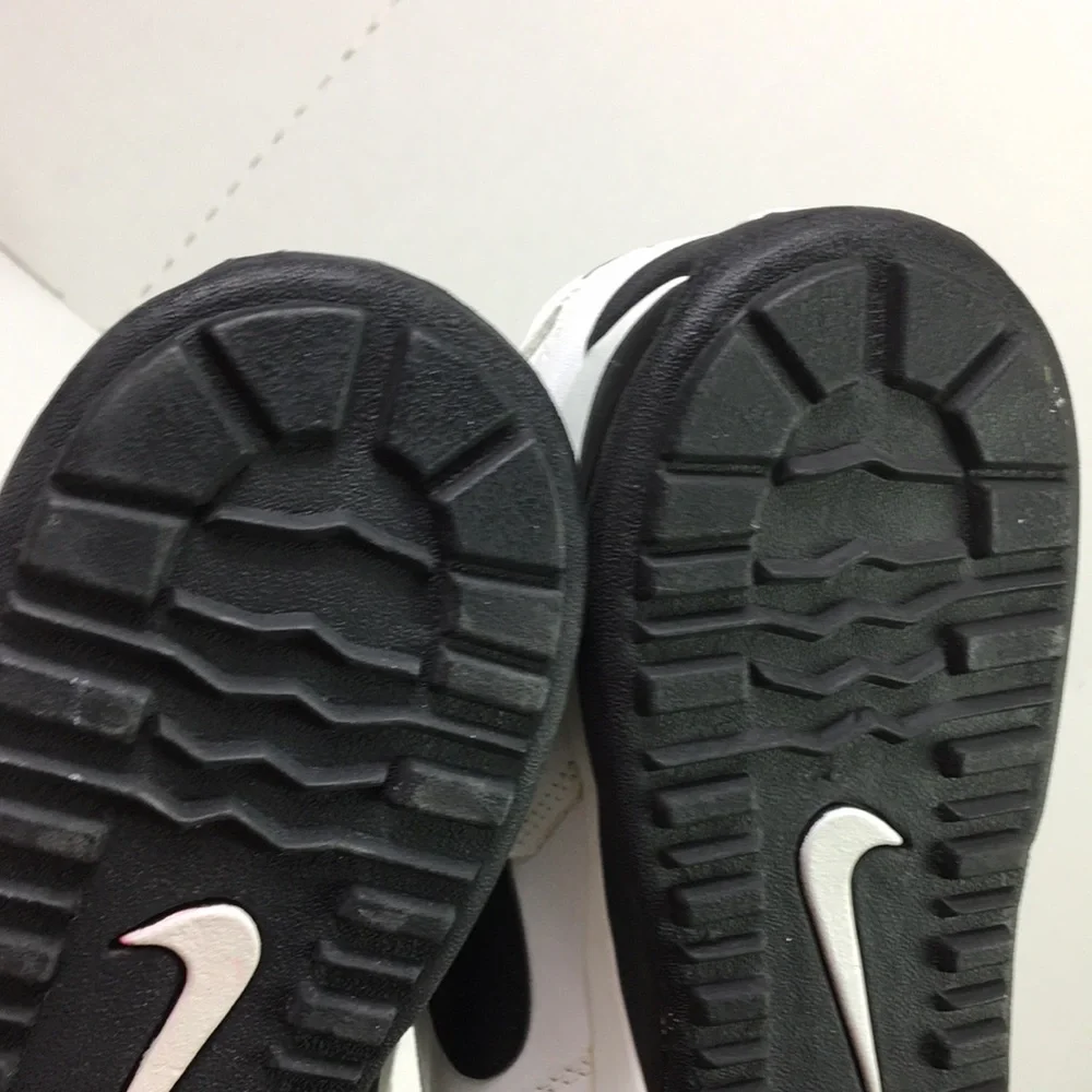 VTG 90s Nike‎ Trainers Mens Whiter leather sport Sneakers Tennis Shoes Size 13.5